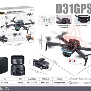 D31 Dual Camera GPS Drone