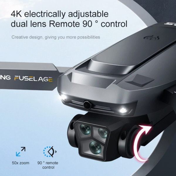 DRONES WALLAH K811 MAX DUAL CAMERA GPS DRONE - Image 4