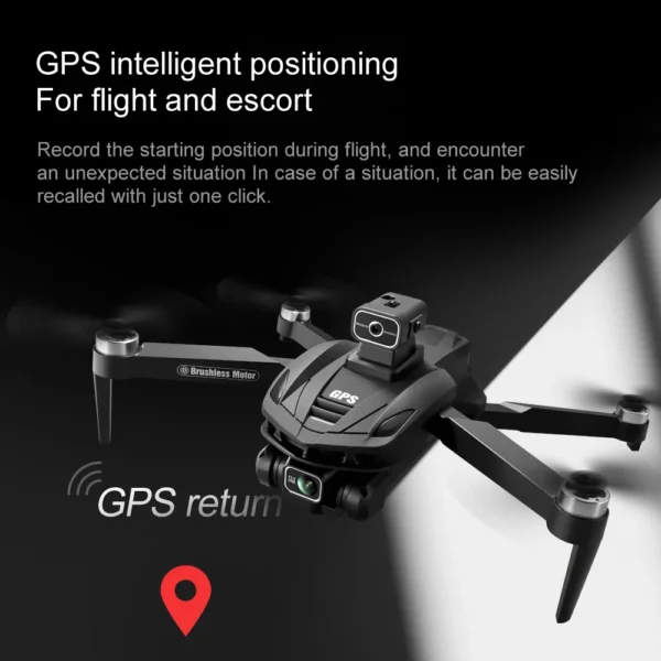 V168 MAX GPS DRONE WITH DISPLAY REMOTE - Image 3