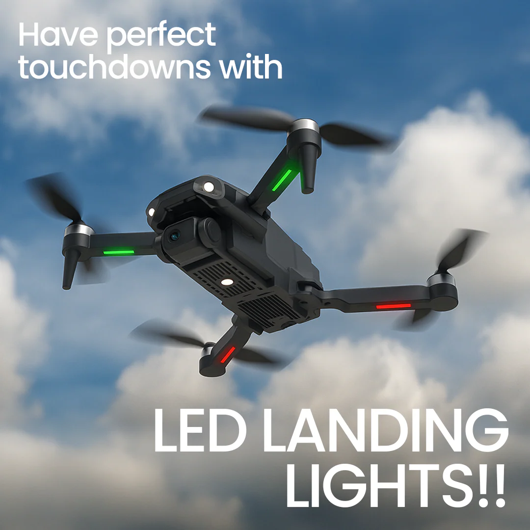 NABHYAN PRO 2.0 WITH BIG SIZE DISPLAY RC & WIDE ANGLE CAMERA | FLY MORE COMBO ( 3 BATTERIES ) - Image 3