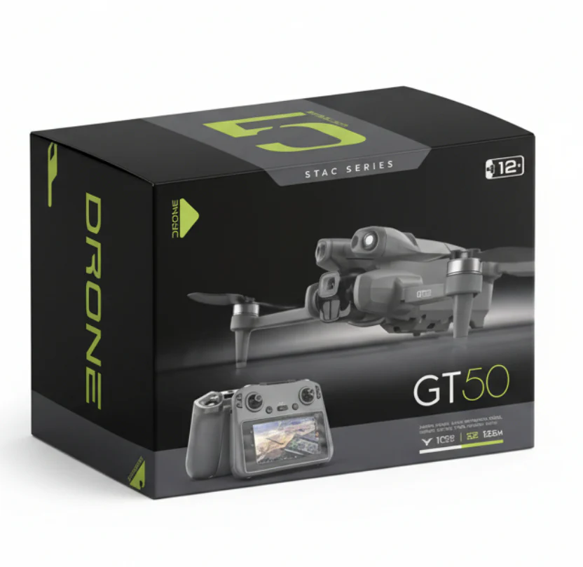 GT50 PRO EAC CAMERA DRONE WITH DISPLAY REMOTE - BY DRONES WALLAH - Image 6