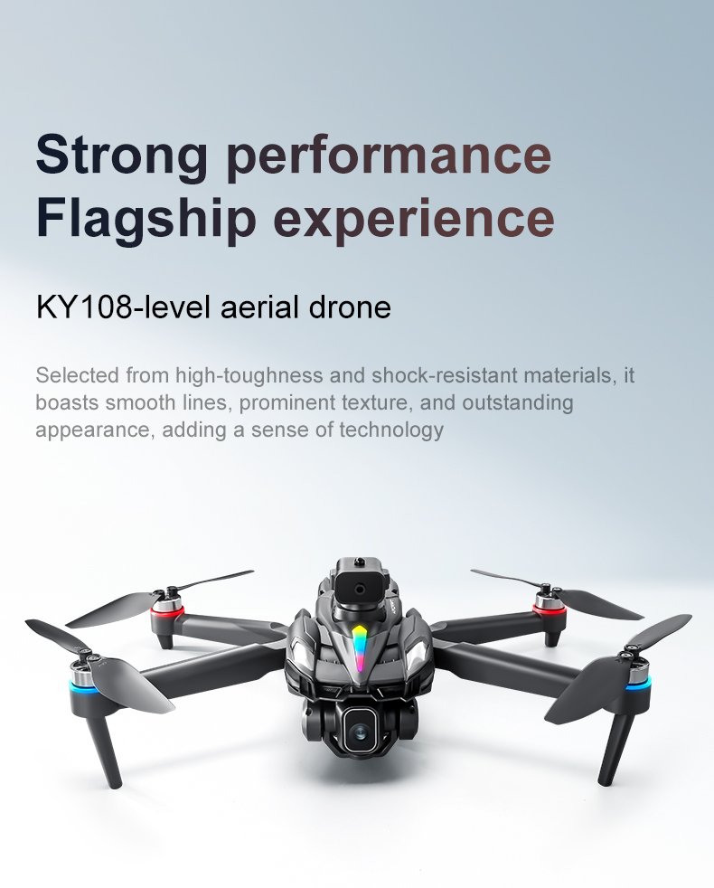 KY108 CAMERA DRONE WITH DISPLAY REMOTE - Image 4