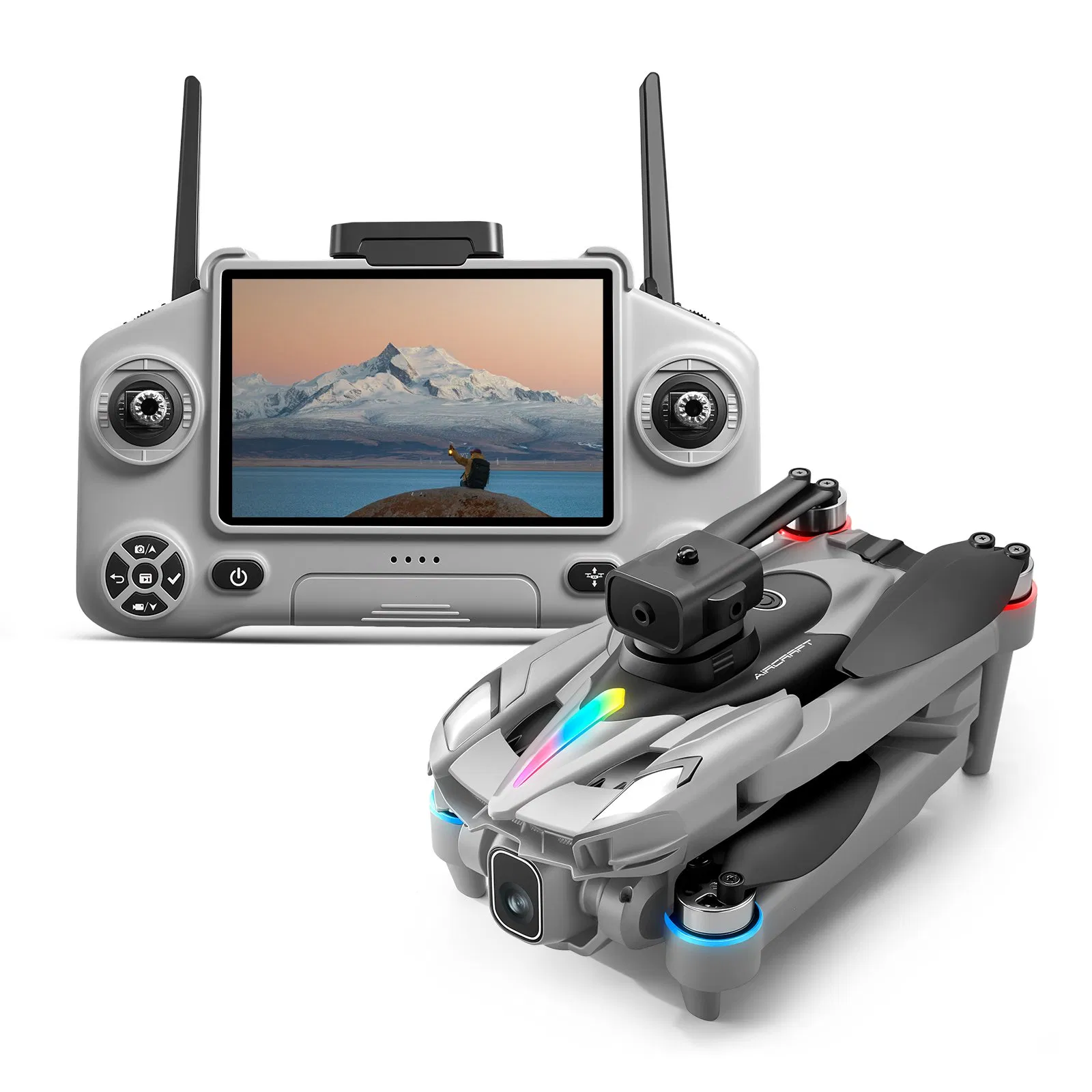 KY108 CAMERA DRONE WITH DISPLAY REMOTE - Image 3